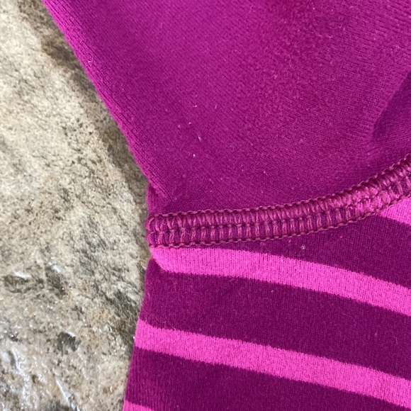 Ivivva By lululemon athletica Long Sleeve Shirt with Thumbholes, Fuchsia - Picture 4 of 6